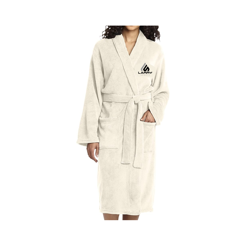 t38-logorob Custom Logo Bath Robe - Image 1